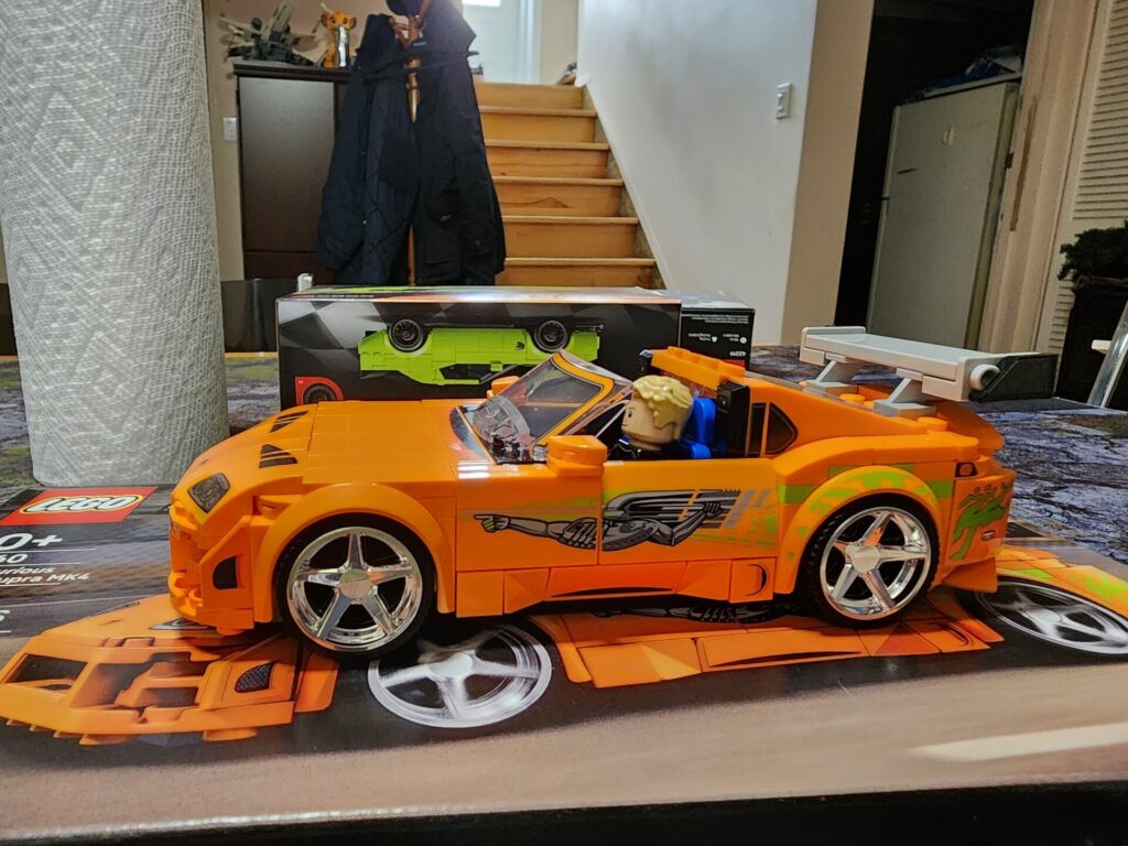 Lego Toyota Supra MK4 de Fast and Furious